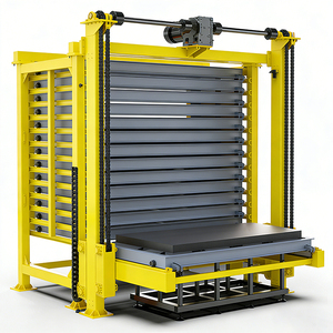 Automated Vertical Sheet Metal Warehouse Storage Shelves