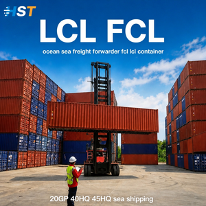 20GP 40HQ Sea Freight FCL Freight Forwarder China To Worldwide LCL Ocean Shipping Warehousing And Cargo Consolidation