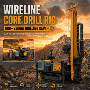 HR-600F Heavy Load Crawler Rig For High Altitude Geological Survey Works 600m