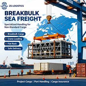 Wind Turbine Oversized Cargo Sea Freight Blades Tower Heavy Lift Shipping